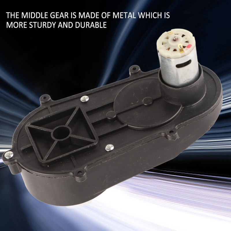 12V RS390 Electric Motor with Gearbox 120000RPM for Kids Toy Cars Magic Cars 6