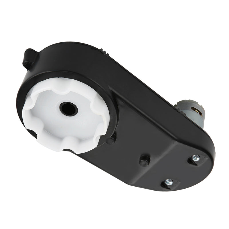 12V RS390 Electric Motor with Gearbox 16000RPM for Kids Toy Cars Magic Cars Variant 0