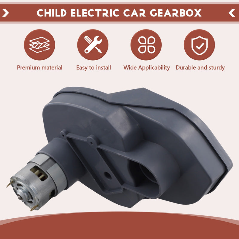 24V 16000RPM RS755 Electric Motor for Children's Electric Cars with Gear Case Magic Cars 4