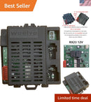 12V RX23 Control Box for Kids' Electric Cars - Durable and Lightweight Magic Cars Variant 0