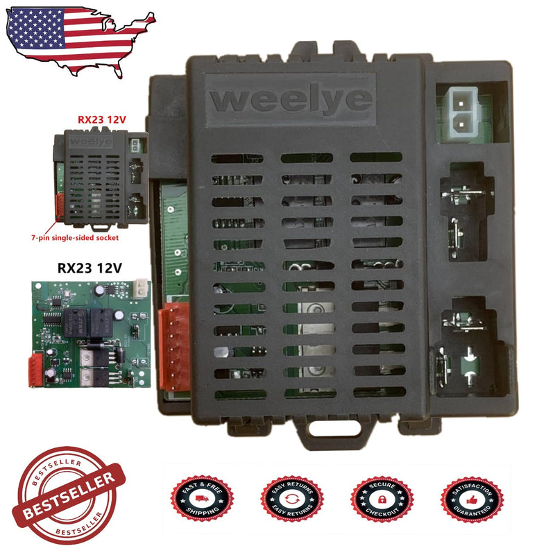 RX23 12V Control Box for Kids’ Electric Ride-On Cars Durable and Reliable Magic Cars Variant 0
