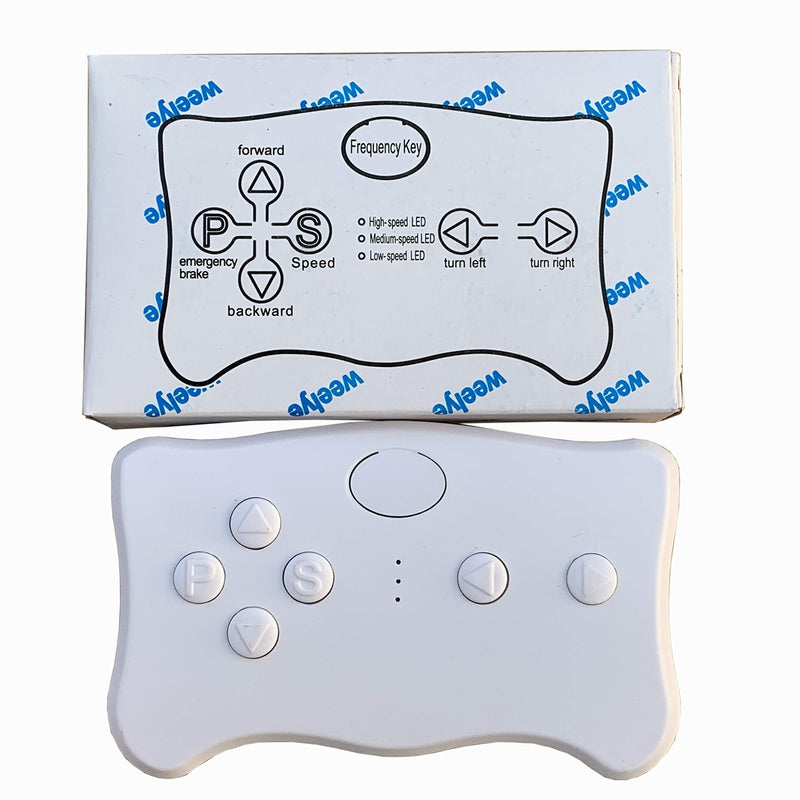 2.4G Bluetooth Remote Control and Receiver Kit for Kids Powered Ride-On Car Magic Cars 3
