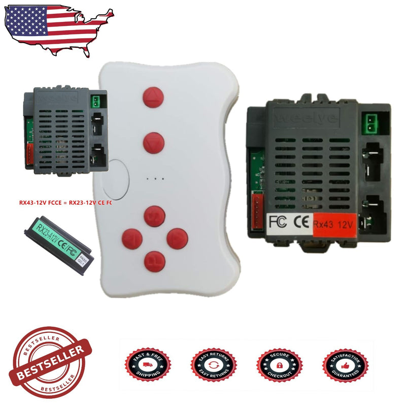 Kids 12V Electric Car Controller Kit with Bluetooth Remote Accessory for RX23/RX43 Magic Cars Variant 0
