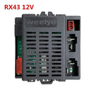 12V Bluetooth 2.4G Remote Control Receiver and Control Box Compatible with RX43 and RX23 Models Magic Cars 3