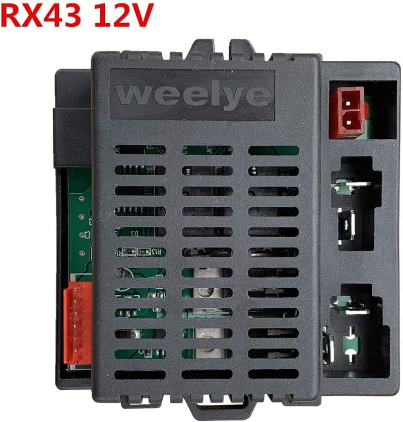 12V Replacement Remote Control with 2.4G Wireless Connectivity for Kids' Cars RX43 RX23 Magic Cars 4