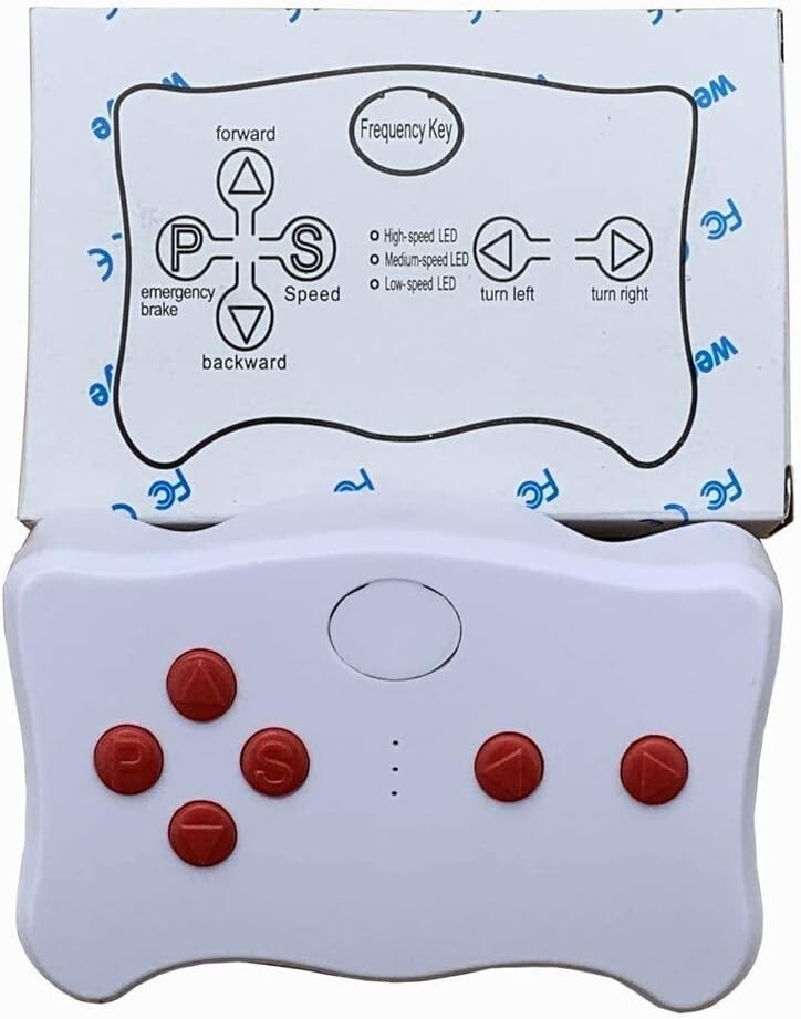 12V Replacement Remote Control with 2.4G Wireless Connectivity for Kids' Cars RX43 RX23 Magic Cars 6