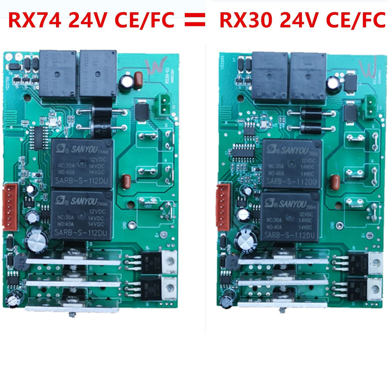 24V CE FC 2.4G Bluetooth Remote Control and Receiver Kit with Controller Magic Cars 5