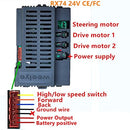 RX74 24V CE FC Bluetooth Control Box Receiver with RX30 24V Mainboard Magic Cars 1