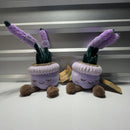 Russ Greenhouse Lilac Plush Set of 2