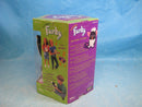 1998 Tiger Electronics Black & White Spotted Plush with Green Eyes Model 70-800