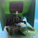 Vintage Normatt Battery Operated John Deere Sled Snowmobile *Read