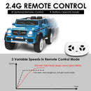 12V Mercedes-Benz Licensed Kids Ride-On Car with Remote Control and Trunk - Navy