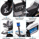 12V Battery-Powered Ride-On Motorcycle for Kids with Training Wheels and 3 Speed Options