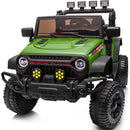 12V Electric Ride-On Truck for Kids with Quad 75W Motors, 3.1 mph, Bluetooth, and Remote Control