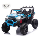 24V 400W Children’s Electric UTV with Remote Control, 4-Wheel Suspension, Bluetooth, MP3, and LED Lights