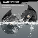 12V Dual Snail Horn Set for Cars, Bikes, and Boats