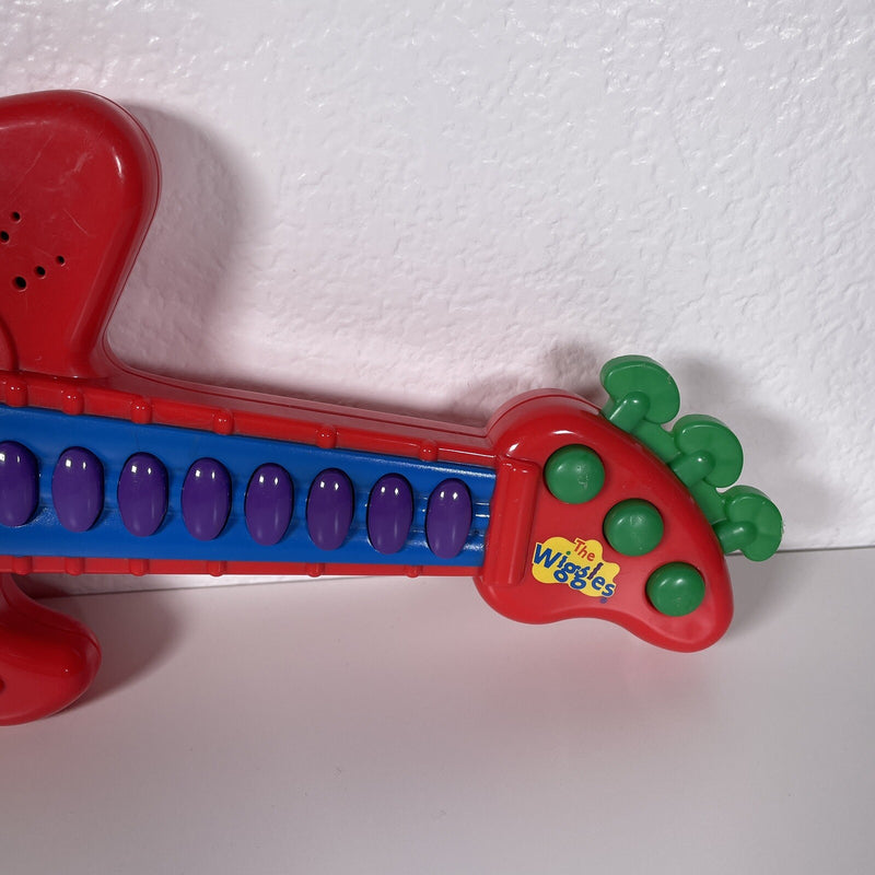 Red Spin Master Musical Guitar Toy 2003