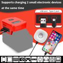 18V to 12V Battery Converter with USB and Type C Ports for Power Wheels
