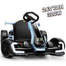 24V 2x150W Drift Go Kart for Kids with Adjustable Seat✨
