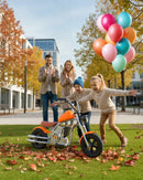 UL Approved Electric Mini Chopper Motorcycle for Kids 5-8 Years, 160W, 3 Speed