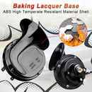 12V 300DB Dual Waterproof Truck Horns - Super Loud Electric Sound