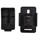 Black 2 Pin Replacement Parts for 6V, 12V, and 24V Ride-On Toy Vehicles