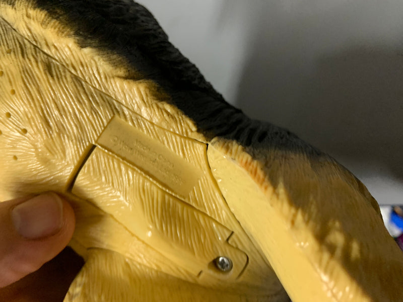 Battery-Operated Rubber and Plastic Wolf Toy
