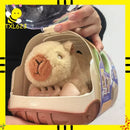 Interactive Capybara Plush Doll with Sound for Kids