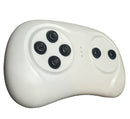 2.4G Bluetooth Remote-Controlled Electric Ride-On Car for Kids - White CST-1A