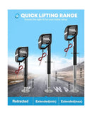 Kohree 7500lbs Electric Trailer Jack Featuring Dual Wire and Integrated Level