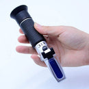Multifunctional Refractometer for Antifreeze, Coolant, Battery Acid, and DEF