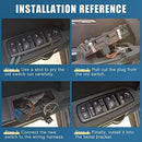 Hyundai 93580-3S000 Power Window Control Switch for Rear Right Side