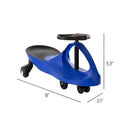 Blue Wiggle Car for Kids Ages 3+ - Battery-Free Ride-On Fun for Boys and Girls