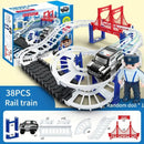 Battery-Powered Multi-Level Police Car Track – Create Various Configurations