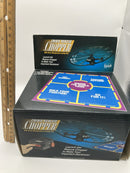 Vintage 1993 Waco Crisis Rescue Helicopter Toy with Decision Maker Landing Pad, New and Sealed