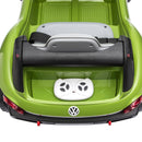 12V Official Volkswagen Beetle Electric Ride-On Car for Kids - Green, Speeds 1.5-2.5MPH