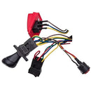12V DIY Ride-On Car Conversion Kit with Dual Gearbox Motors, Wiring, Switch, and Pedal