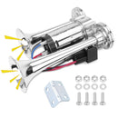 12V 600DB Enhanced Dual Trumpet Air Horn, Extremely Loud Train Sound