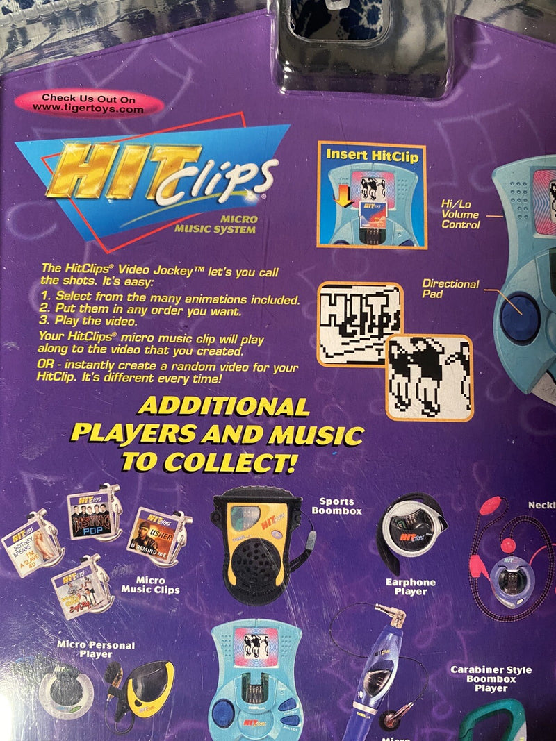 Vintage 2002 Y2K Music Video Player Featuring N'SYNC Celebrity Tiger Electronics