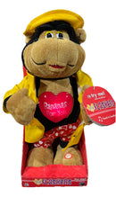 GEMMY 14" Flirty Singing Plush Gorilla with Banana Theme