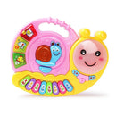 Animal Sounds Cartoon Piano Keyboard for Kids with Lights and Music Education
