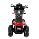 Electric Ride-On Motorcycle with Training Wheels for Children Aged 3-6