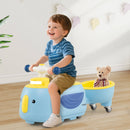 Dual-Function Ride-On Car for Toddlers with Removable Trailer