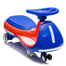 12V Dual-Function Kids Electric Wiggle Car with Bluetooth, LED Lights, and Durable Frame for Ages 3-8