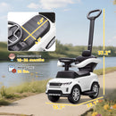 Dual Function Ride-On Push Car, Official Land Rover Discovery, White