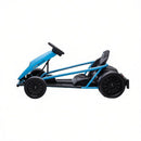 Electric Blue Go Kart for Kids Ages 8-12