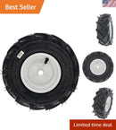 Sturdy 13-Inch Wheel Replacement for Garden Tillers - Compatible with Various Models