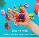 12-Piece Construction Pull Back Car Toy Set for Toddlers Aged 1 to 3