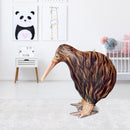 Realistic 18" Inflatable Brown Tan Kiwi Bird Wildlife Figure