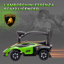Aosom 370-223V00GN Green Lamborghini Ride-On Toy for Toddlers Aged 1-3